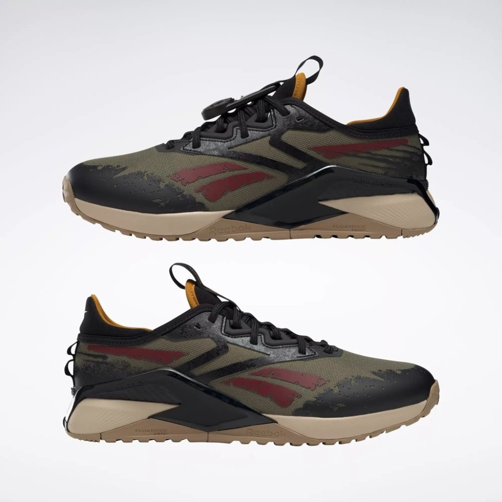 Reebok Nano X2 TR Adventure Mens Cross Training Shoes Black HQ6265 NEW Multi Sz - Picture 6 of 9